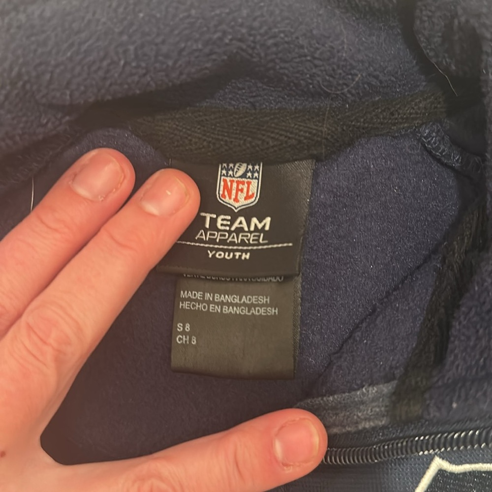 NFL Seahawks licensed fleece zip up - Picture 3 of 4